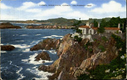 Carel Highlands Carmel, CA Postcard Postcard