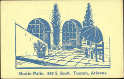 Studio Patio 330 S. Scott Tucson, AZ Postcard Postcard