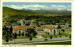 Pima Country Court House Postcard