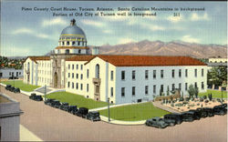 Pima Country Court House Postcard