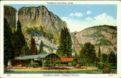 Yosemite Lodge, Yosemite Valley Yosemite National Park Postcard Postcard