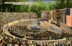 The Greek Theatre Berkeley, CA Postcard Postcard