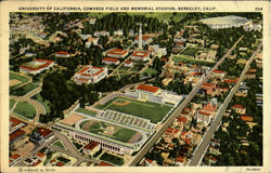 Edwards Field And Memorial Stadium Berkeley, CA Postcard Postcard