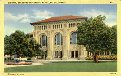 Library,Stanford University Palo Alto, CA Postcard Postcard