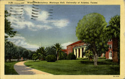 University of Arizona WOMEN'S DORMITORY, MARICOPA HALL Tucson, AZ Postcard Postcard