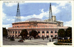 Angelus Temple Postcard