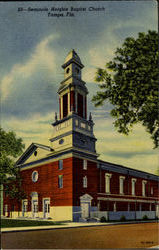 Seminole Heights Baptist Church Tampa, FL Postcard Postcard