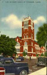 First Methodist Church St. Petersburg, FL Postcard Postcard