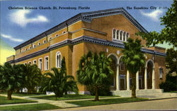 The Sunshine City Christion Science Church Postcard