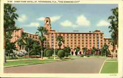 Vinoy Park Hotel, "The Sunshine City" St. Petersburg, FL Postcard Postcard