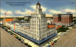 The Sunshine City St. Petersburg, FL Postcard Postcard