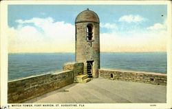 Watch Tower, Fort Marion St. Augustine, FL Postcard Postcard