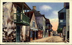 Charlotte Street St. Augustine, FL Postcard Postcard