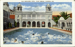 The Breakers Pool Palm Beach, FL Postcard Postcard