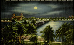 Flagler Memorial Bridge Palm Beach, FL Postcard Postcard