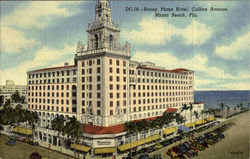 Roney Plaza Hotel, Collins Avenue Postcard