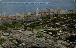 Ocean Front Hotels And 41st Street Postcard