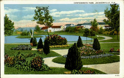 Confederate Park Jacksonville, FL Postcard Postcard