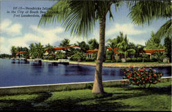 Hendricks Island in the City of South Sea Island Postcard