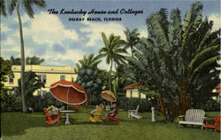 THE KENTUCKY HOUSE and COTTAGES DELRAY BEACH Postcard