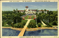 The Riviera Florida'S Foremost All Year Hotel Postcard