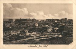 Nordseebad Juist, Dorf - Panoramic Village View Postcard