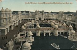 Court of Honour, Imperial International Exhibition, London 1909 Postcard