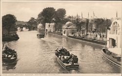 The Lake, British Empire Exhibition, Wembley Postcard