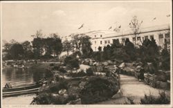 The Gardens, British Empire Exhibition, Wembley Postcard