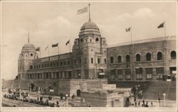 Entrance to Stadium, British Empire Exhibition, Wembley Postcard