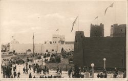 East Africa & Gold Coast Buildings, British Empire Exhibition, Wembley Postcard