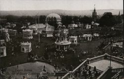 Empire Avenue at the Festival of Empire Exhibition, London 1911 Postcard