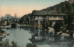 Garden of Peace, Coronation Exhibition, London, 1911 Postcard