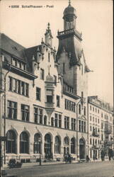 Schaffhausen Post Office Building Postcard