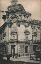 Moscow State Bank Building Postcard