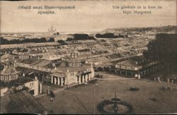 General View of the Nizhny Novgorod Fair, Russia Postcard