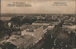 Bird's-Eye View of Nizhny Novgorod, Russia Postcard