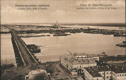 Nizhny Novgorod Fair: Oka and Volga Rivers Confluence Postcard