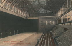 Interior View of Fronton Jai-Alai, Havana, Cuba Postcard