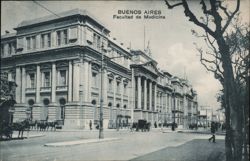 Buenos Aires Faculty of Medicine Building Postcard