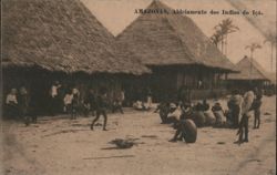 Amazonas Indigenous Village Life in Içá, Brazil Postcard