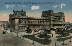 Consejo Nacional de Educación, Buenos Aires Postcard