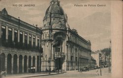 Palácio da Polícia Central, Rio de Janeiro Postcard