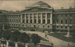 Moscow State University Main Building Postcard