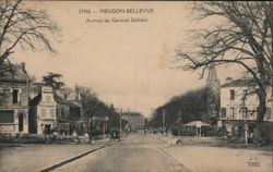 Avenue du Général Gallieni, Meudon-Bellevue Postcard