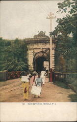 Old Gateway, Manila, Philippines Postcard