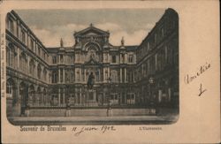 Université Libre de Bruxelles, Brussels, Belgium Postcard