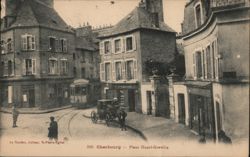 Place Henri-Greville, Cherbourg, France Postcard