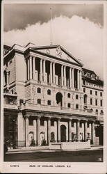 Bank of England, London Postcard