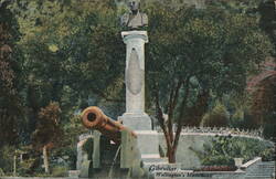 Wellington's Monument, Gibraltar Postcard